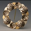 Discs Brooch