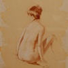 Back Study in Red Chalk,
by Miriam Durkin