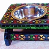 Circus Pet-Feeding Station
with 1-Pint Stainless Bowls,
by Lynn Dubnicka, NC
