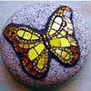 Butterfly Stone, Yellow & Gold,
by Lynn Dubnicka, NC
