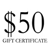 $50 Gift Certificate