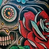 Skull / Rose