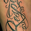 "Respect" script lettering