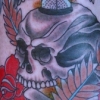 Skull / Hourglass