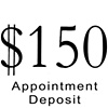 $150 Deposit