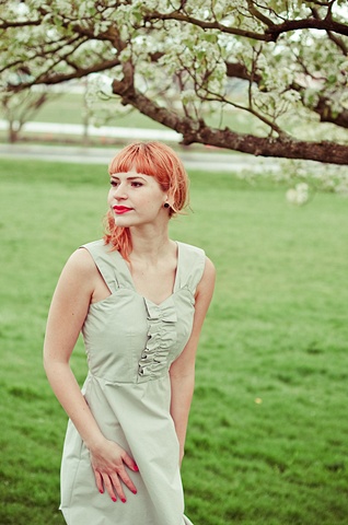Friendship dress in 100% Italian cotton.