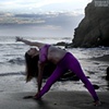 Twilight Trikonasana