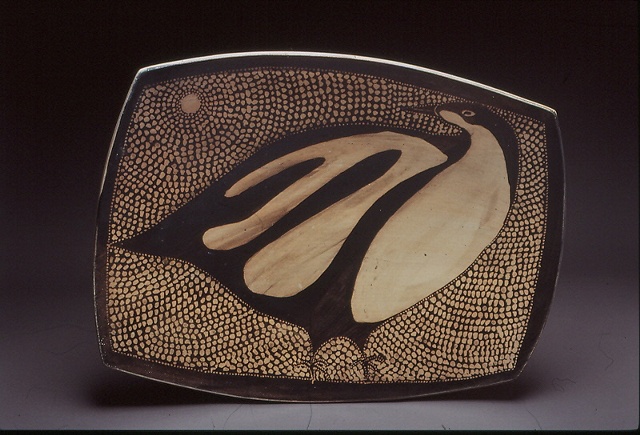 Large Bird Plate