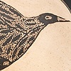 Oval Bird Platter