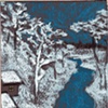 Card - Winter Landscape after Hiroshige