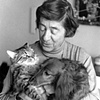 Photographer Rollie McKenna with her pets