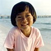 Renny at the beach