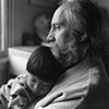 Steve and Renny at the window