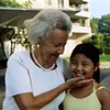 Grandma and grandchild
