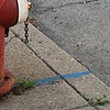 Hydrant at sunset