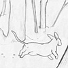 Milli Running Through The Forest