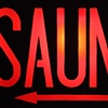 Sauna Exit (photographed in the dark)