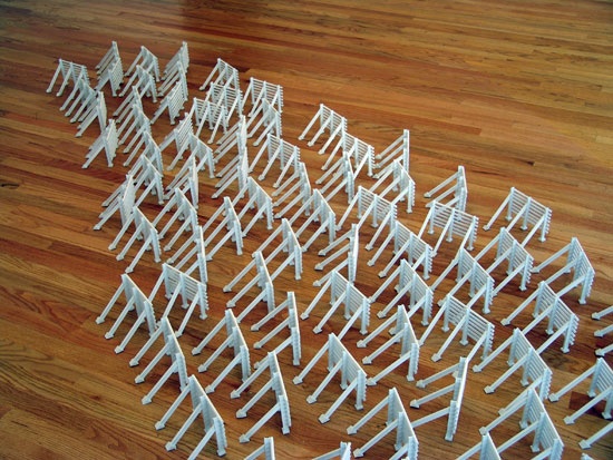 Avalanche Fences (Detail)