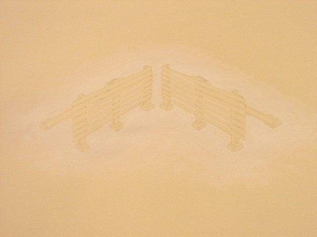 Double Fences Glowing