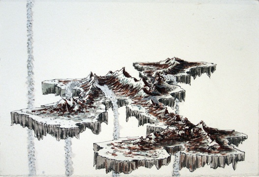 Ice Range Avalanches