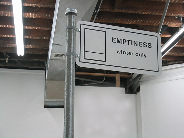 Emptiness (2004, Detail)
