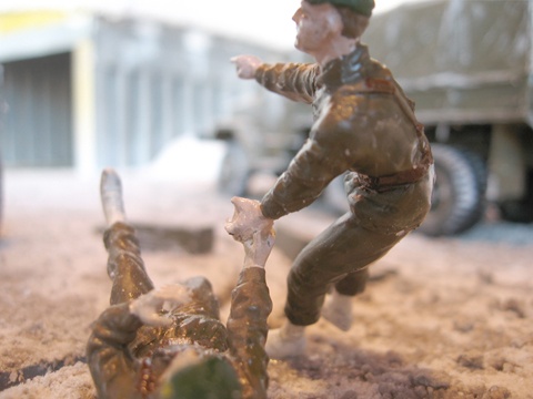 Bergfall (macro detail of figurines 3)