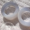 1 1/2" Turkish Chalcedony Eyelets