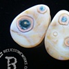 3/4" Yellow Ocean Jasper Teardrops