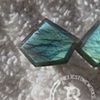 0g Labradorite Pentagon Facets