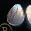 5/8" Labradorite Teardrops