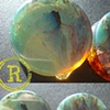 1 1/2" Green Amber