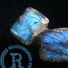 1/2" Labradorite Conches