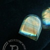 0g Rainbow Labradorite Horseshoes
