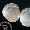 5/8" Peach Rutilated Quartz
