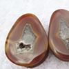 1" Condor Agate Teardrops
