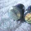 1/2" Labradorite Conches