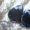 1/2" Sodalite Teardrops