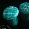 00g Rough Faced Amazonite Single Flares