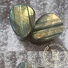 1/2" Striated Labradorite Teardrops