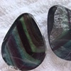 1 1/2" Rainbow Fluorite Teardrops