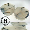 1 3/4" Madagascar Dendritic Mayan Ovals