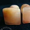 2g Peach Rutilated Quartz Single Flares