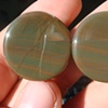 7/8" Green Imperial Jasper