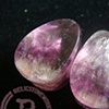 5/8" Purple Fluorite Teardrops