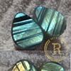 3/4" Blue/Gold Striated Labradorite
