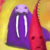 Walrus & Friend