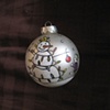 Festive Snowman Ornament