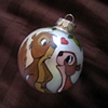 Love Squirrels Ornament