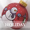 Hand Painted Holiday Ornaments