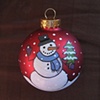 Snowman with Tree